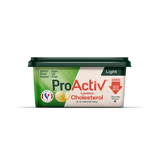 ProActiV Light lowers cholesterol naturally