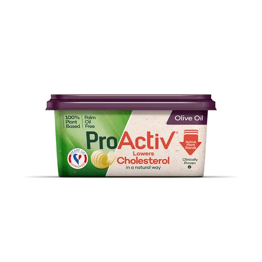 ProActiV olive oil, lowers cholesterol naturally